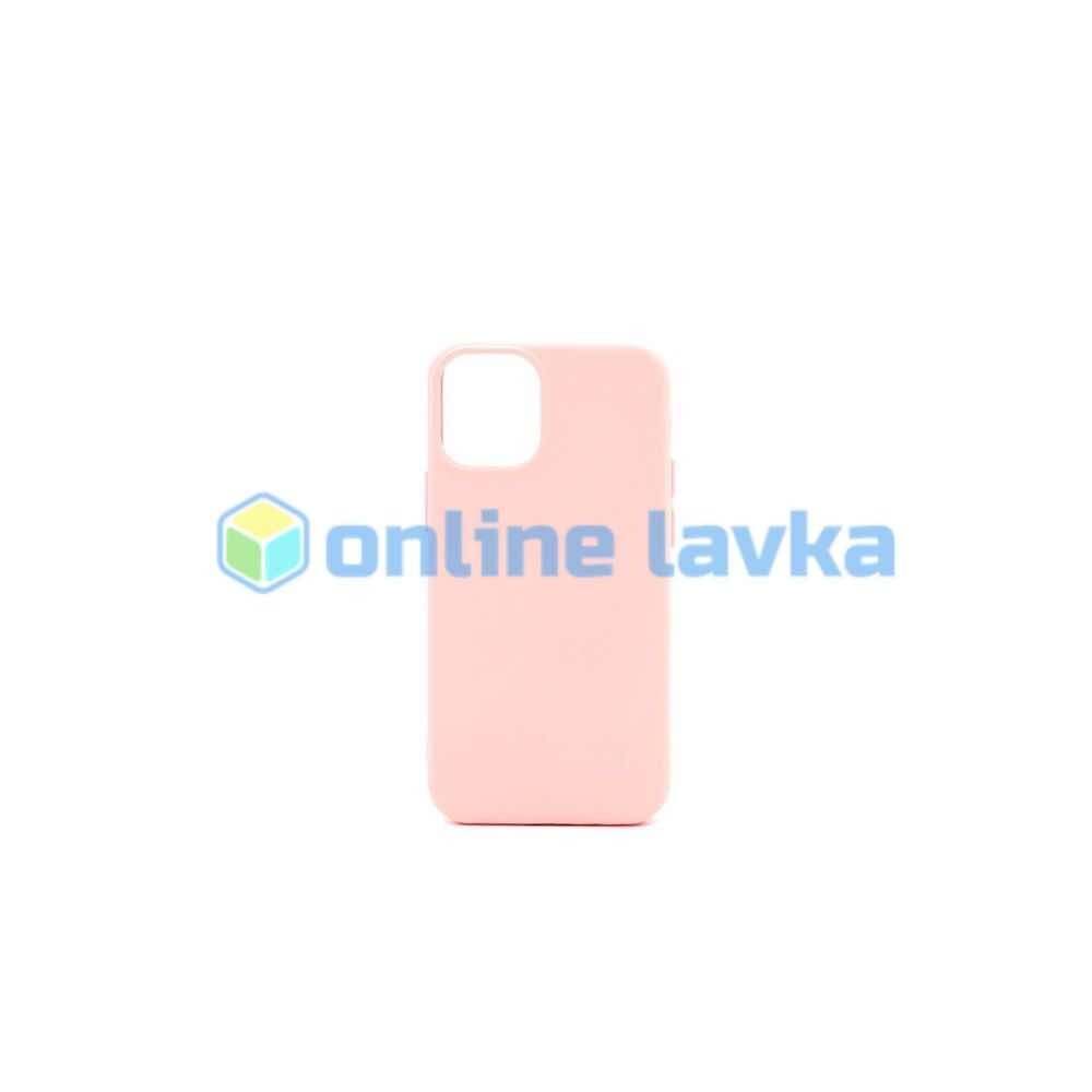 Чехол силиконовый Case для iPhone 12 mini розовый №30