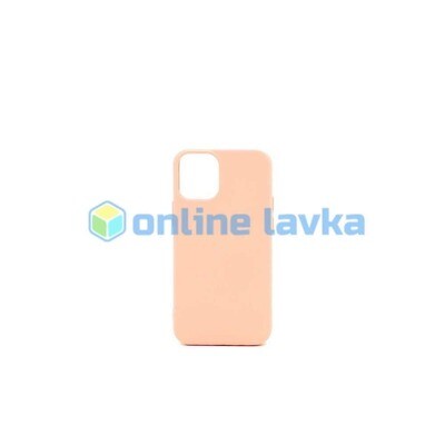 Чехол силиконовый Case для iPhone 12 mini розовый №39
