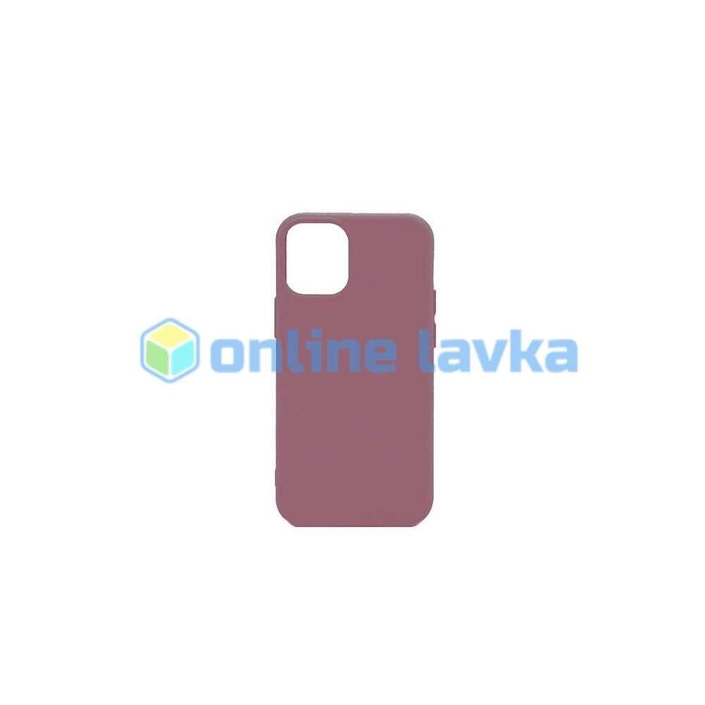 Чехол силиконовый Case для iPhone 12 mini винный №73