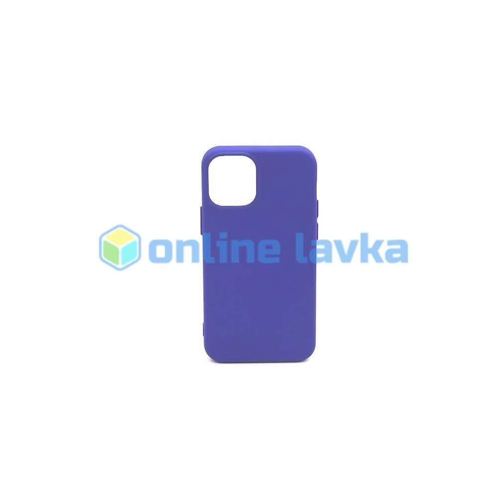 Чехол силиконовый Case для iPhone 12 mini синий №47