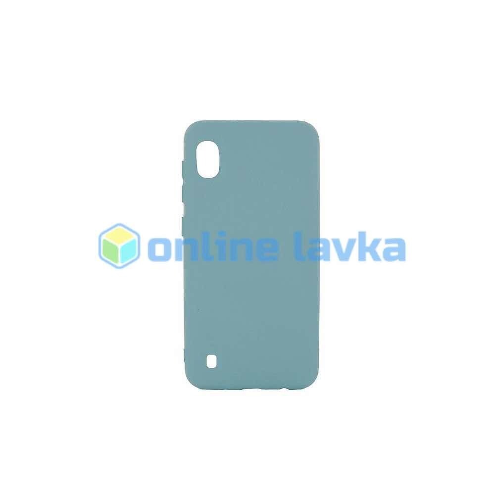 Чехол силиконовый Case для Samsung A10 / M10 зеленый №56