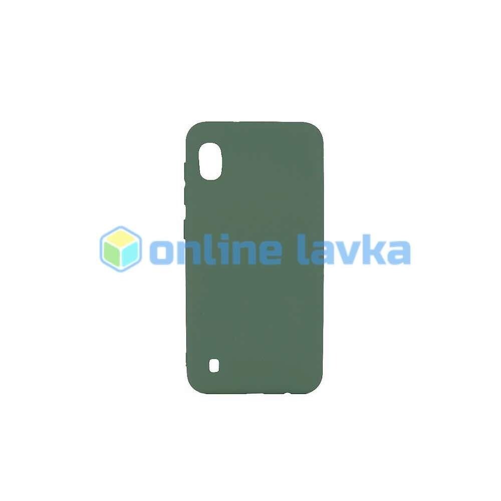 Чехол силиконовый Case для Samsung A10 / M10 зеленый №59