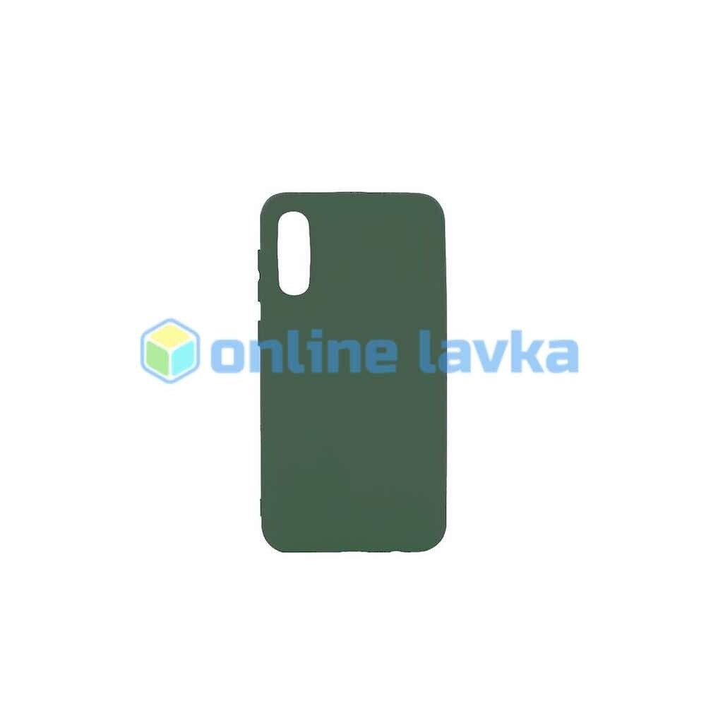 Чехол силиконовый Case для Samsung A50 зеленый №59