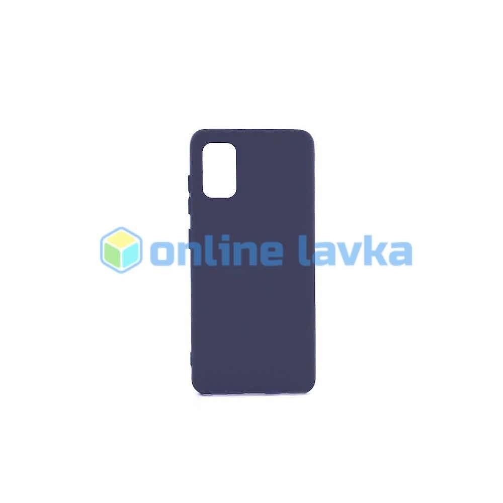 Чехол силиконовый Case для Samsung A71 индиго №2