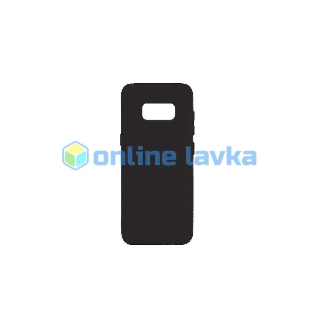Чехол силиконовый Case для Samsung S8 черный №1
