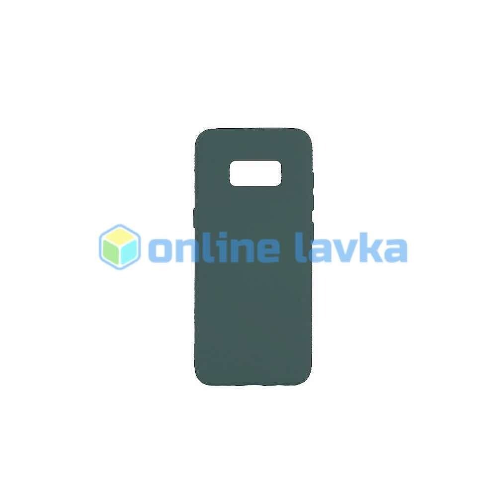 Чехол силиконовый Case для Samsung S8 изумрудный №46
