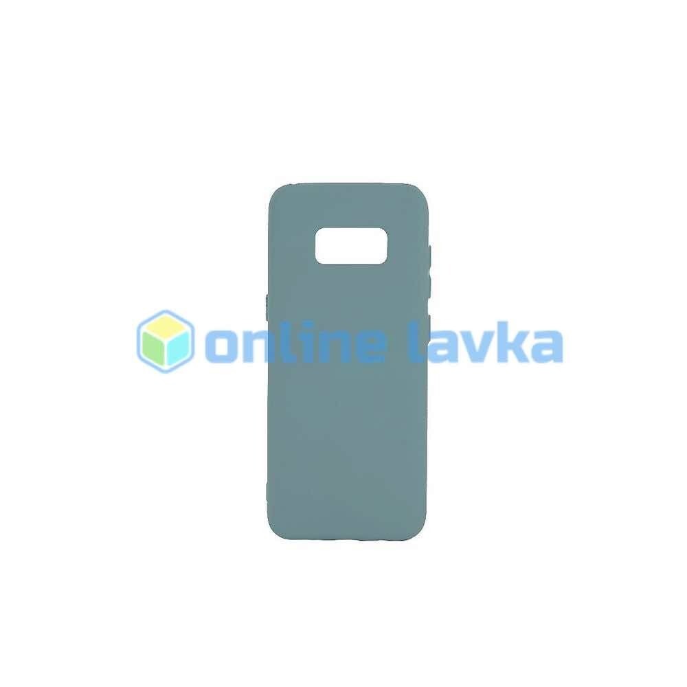 Чехол силиконовый Case для Samsung S8 зеленый №56