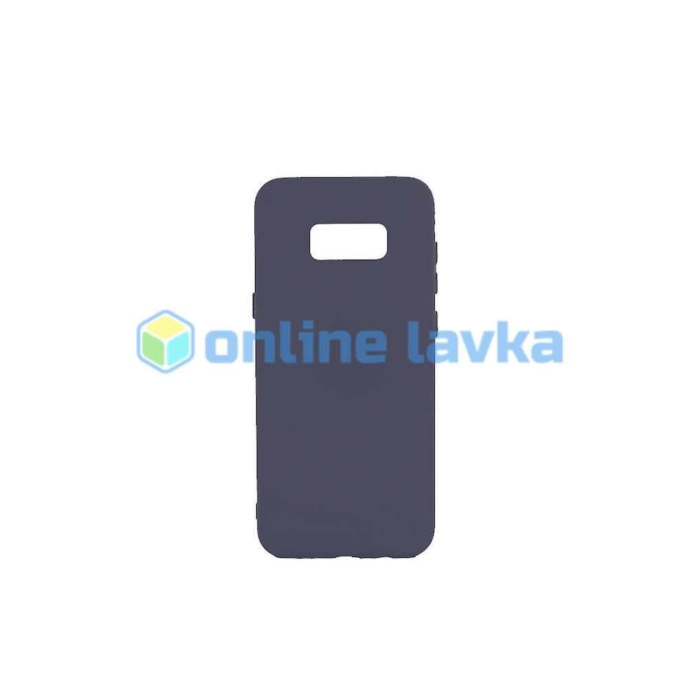 Чехол силиконовый Case для Samsung S8+ индиго №2