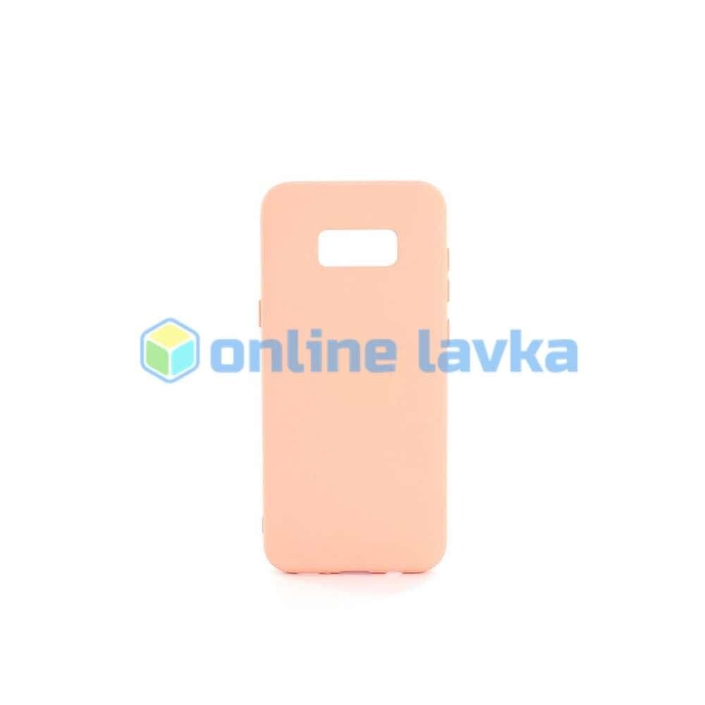 Чехол силиконовый Case для Samsung S8+ розовый №39