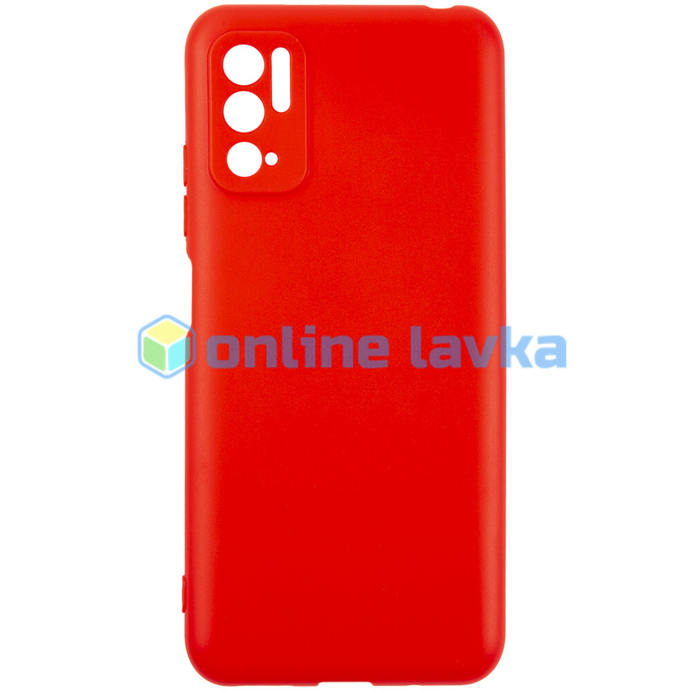 Чехол Red Line Ultimate силикон для Poco M3 Pro / Note 10T / Note 10 5G красный