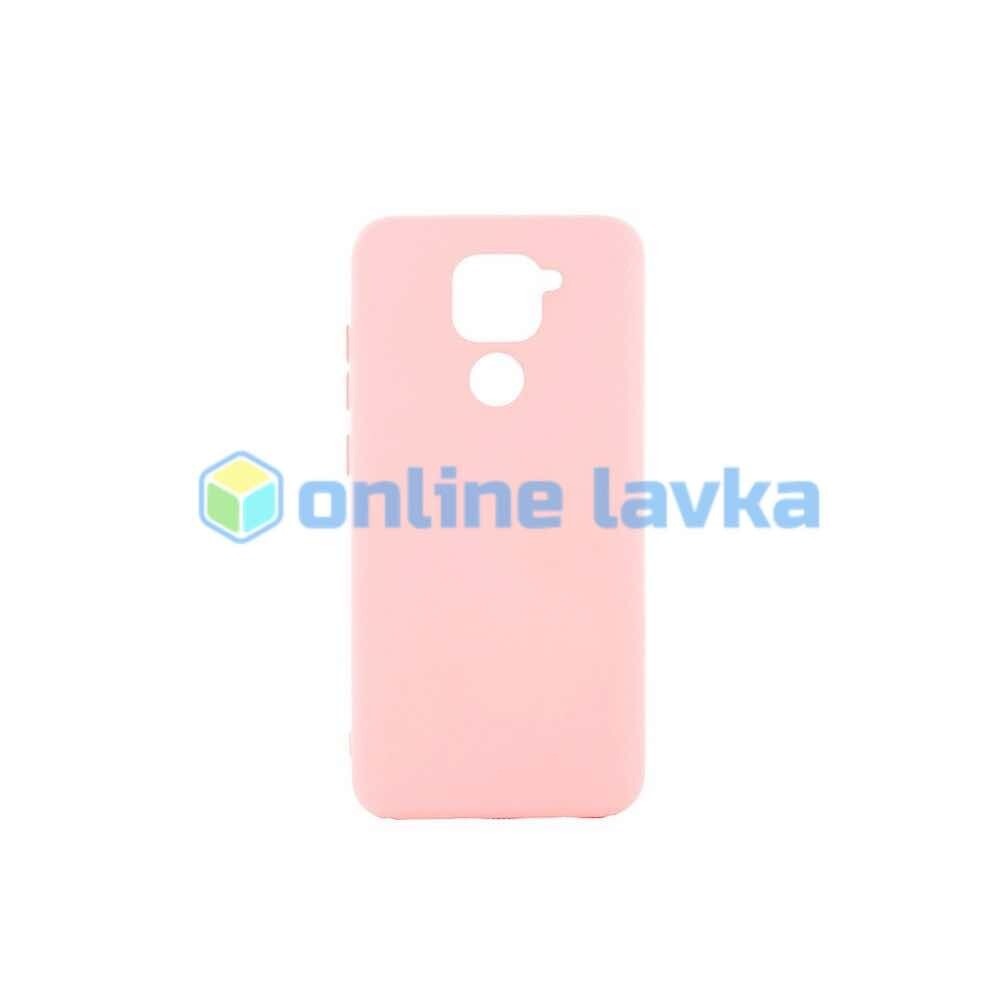 Чехол силиконовый Case для Xiaomi Note 9 розовый №19