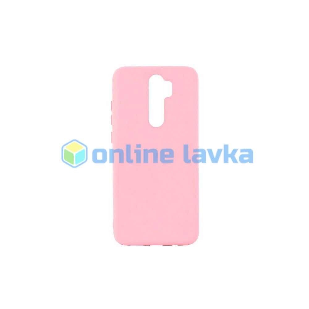 Чехол силиконовый Case для Xiaomi Note 8 Pro розовый №19