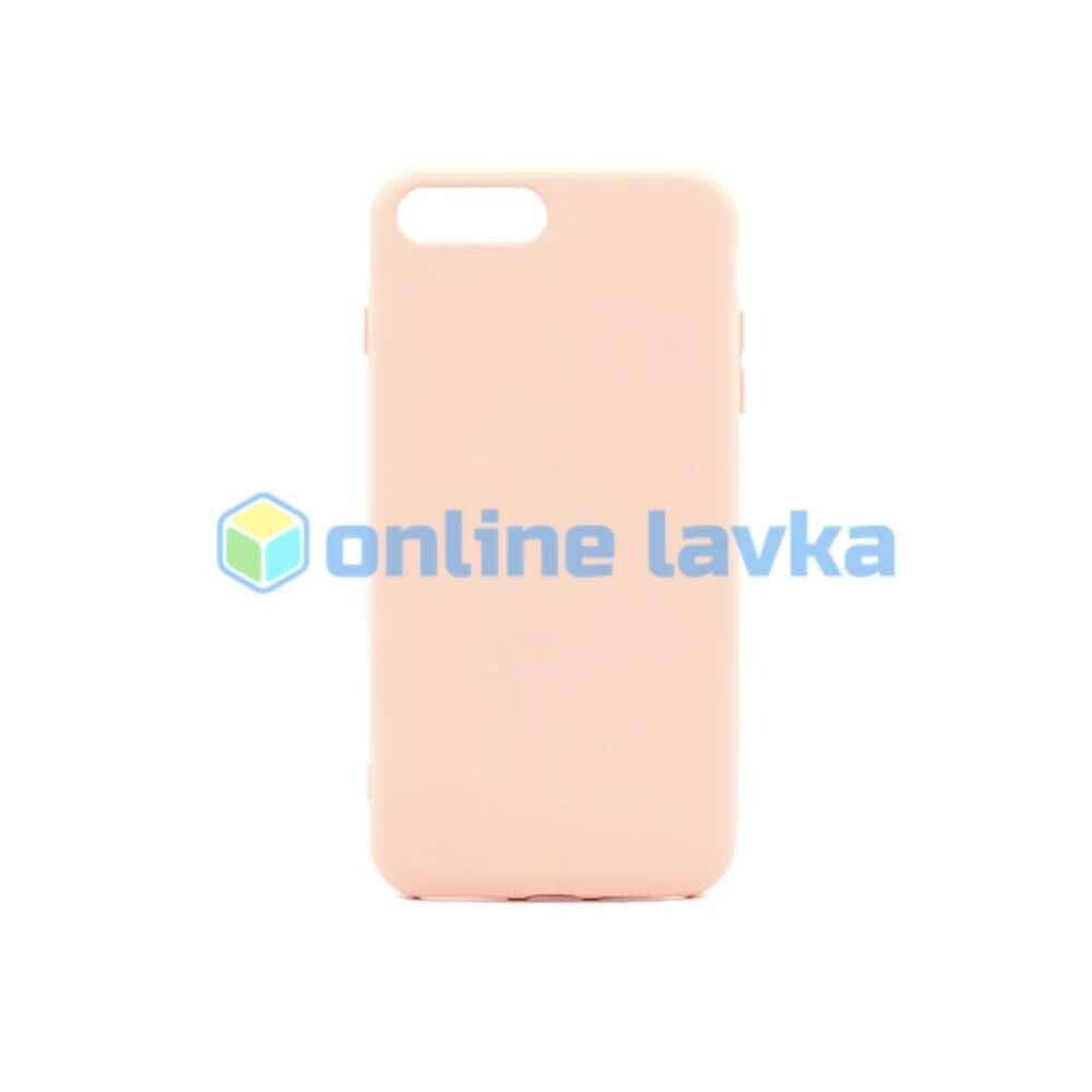 Чехол силиконовый Case для iPhone 7+, 8+ розовый №30