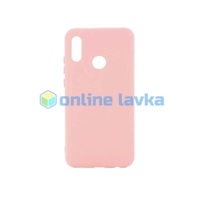 Чехол силиконовый Case для Huawei PSmart 2019 / Honor 10lite / 20lite розовый №19