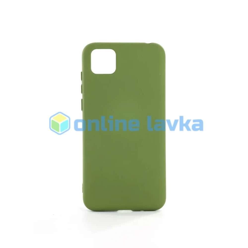 Чехол силиконовый Case для Huawei Y5P / Honor 9s зеленый №57