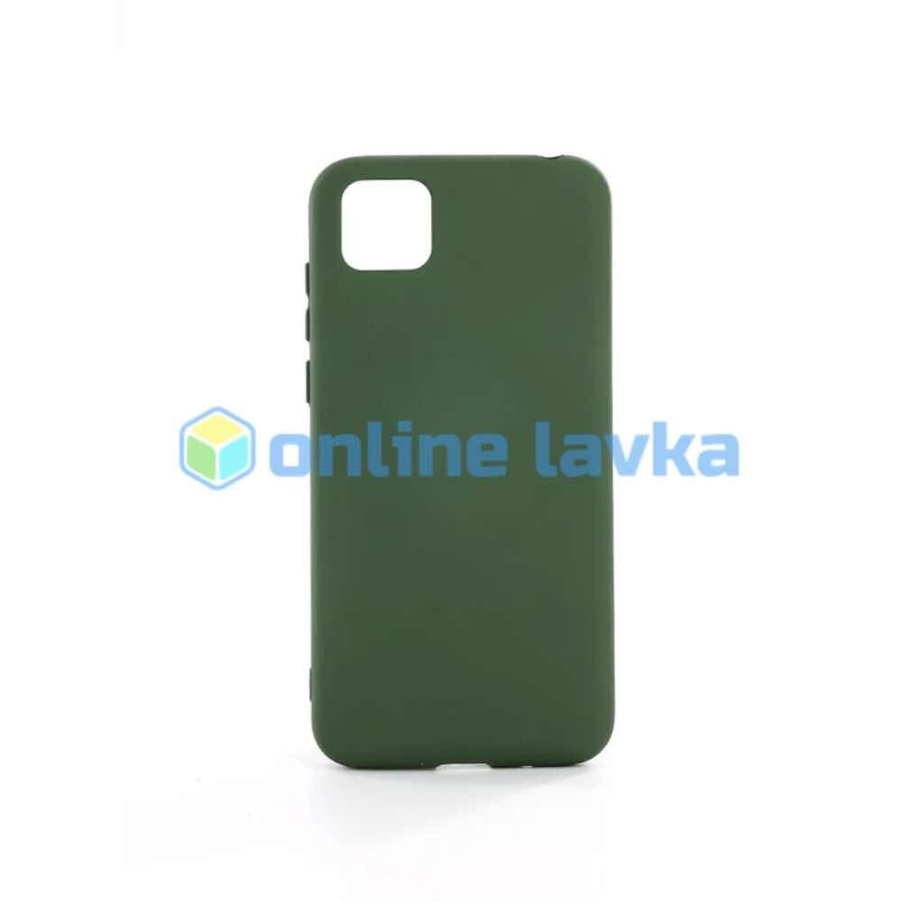 Чехол силиконовый Case для Huawei Y5P / Honor 9s зеленый №59
