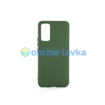 Чехол силиконовый Case для Honor 30 зеленый №59