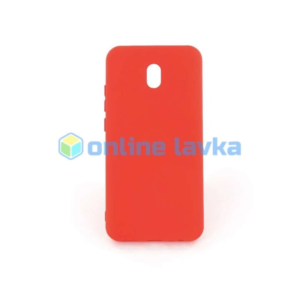 Чехол силиконовый Case для Xiaomi Redmi 8a красный №4