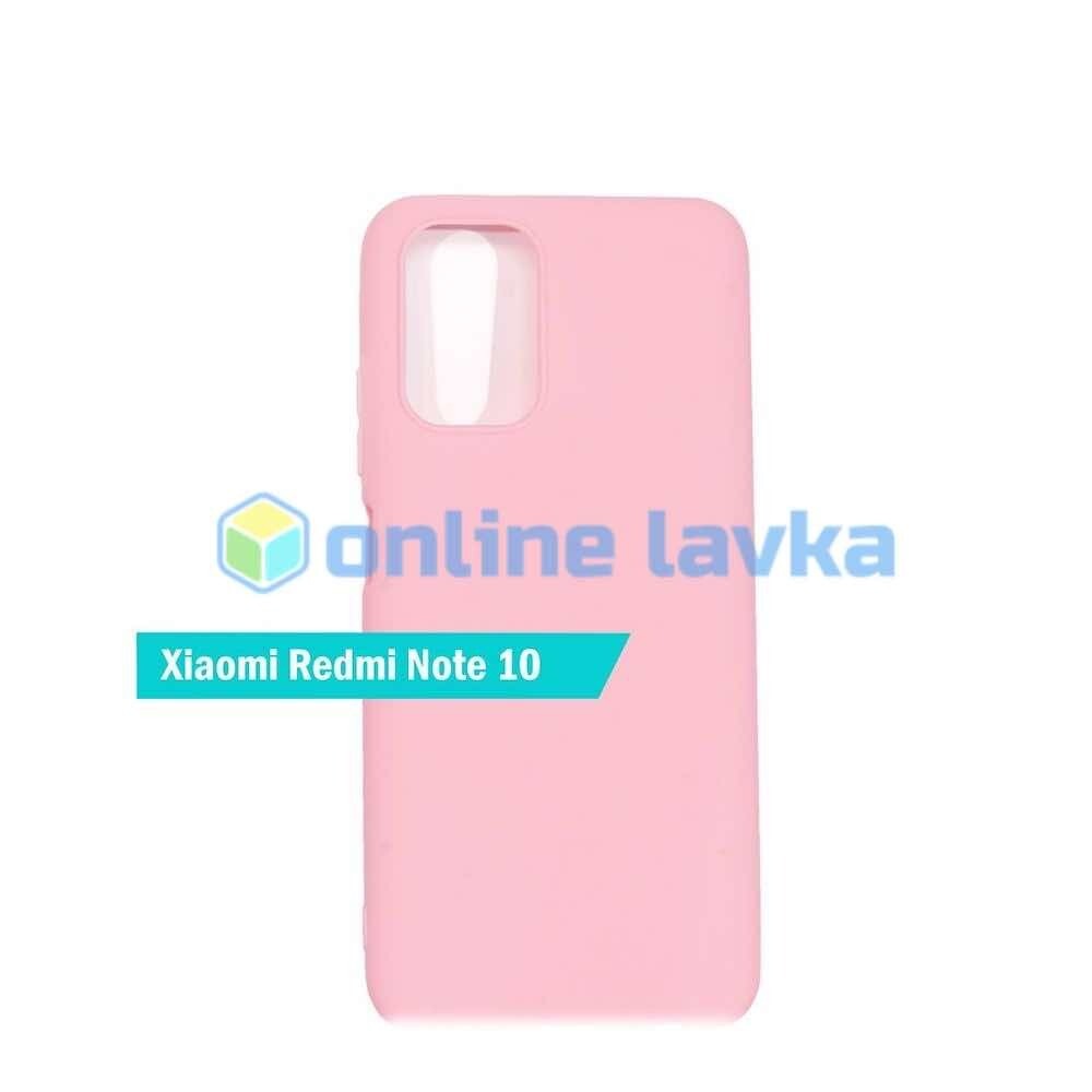 Чехол для Xiaomi Redmi Note10 TPU розовый