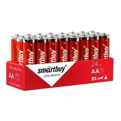 Батарейка Smartbuy AA - 1 штука (Цена указана за 1 батарейку)