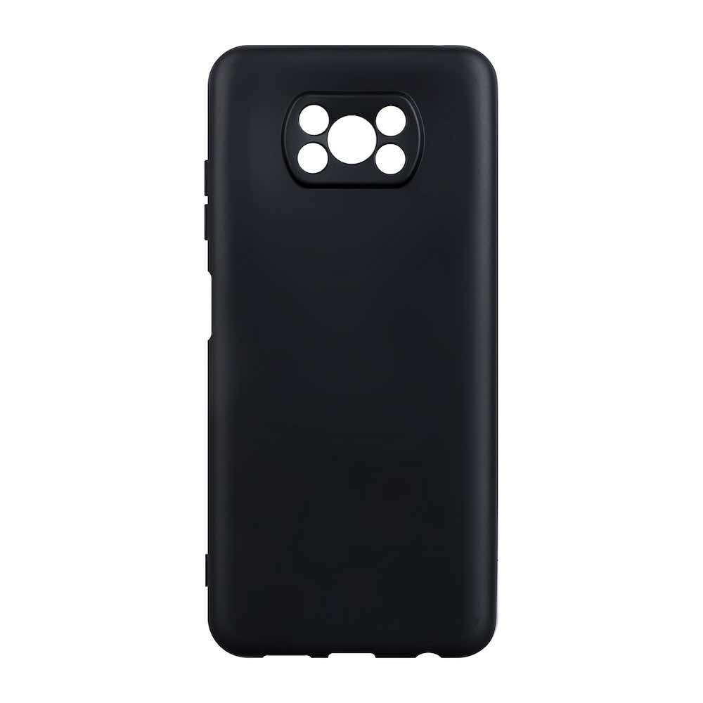 Чехол силикон для Xiaomi Poco X3Pro 1.5мм TPU черный