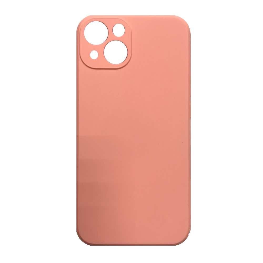 Чехол Silicone WS для iPhone 13 розовый