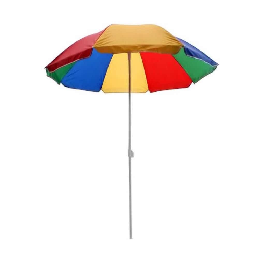 Зонт пляжный d160см h170см Разноцветный