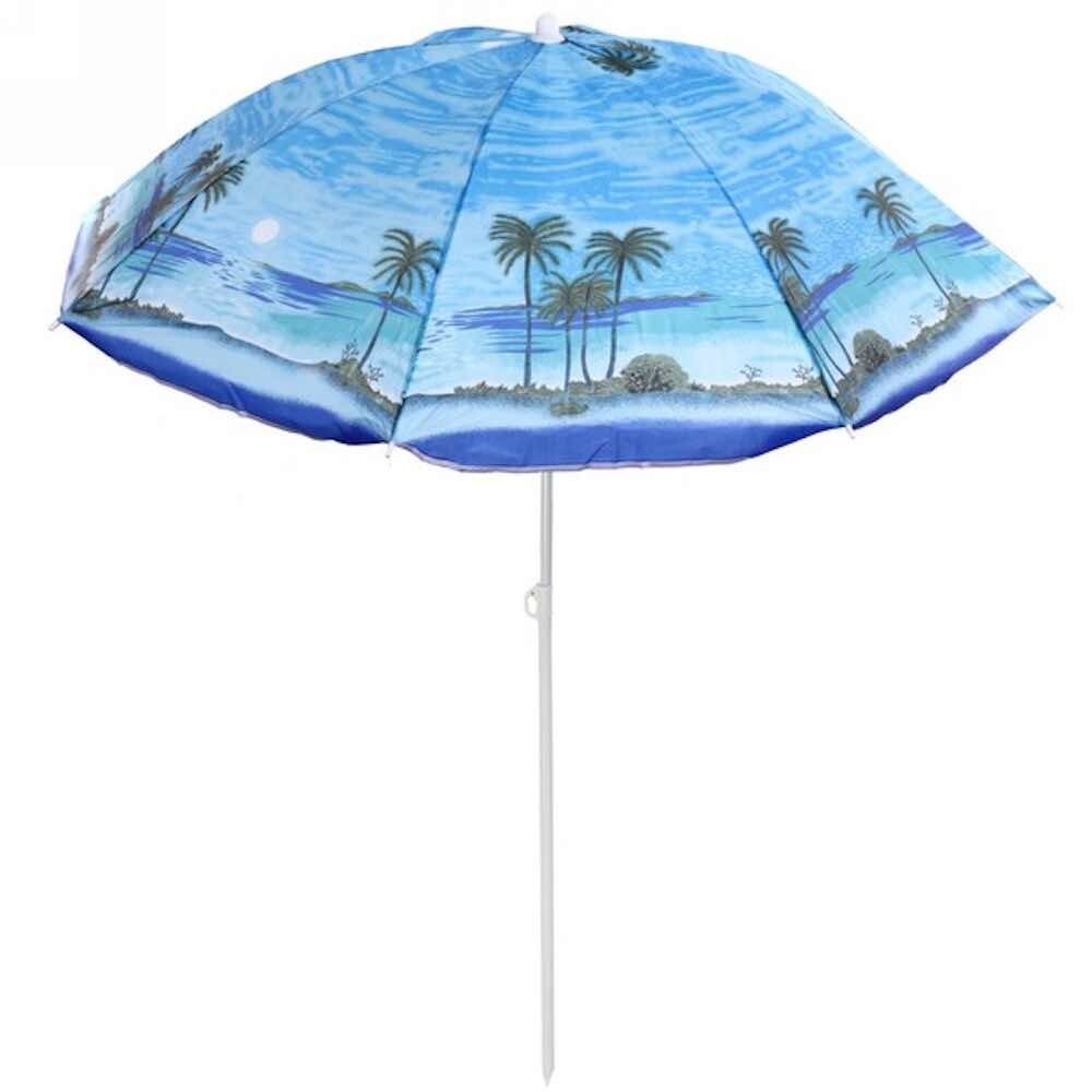 Зонт пляжный d160см h170см Сказочный остров