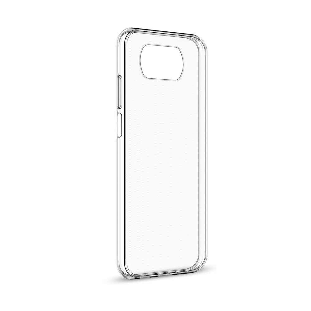 Чехол силикон для Xiaomi Poco X3 прозрачный