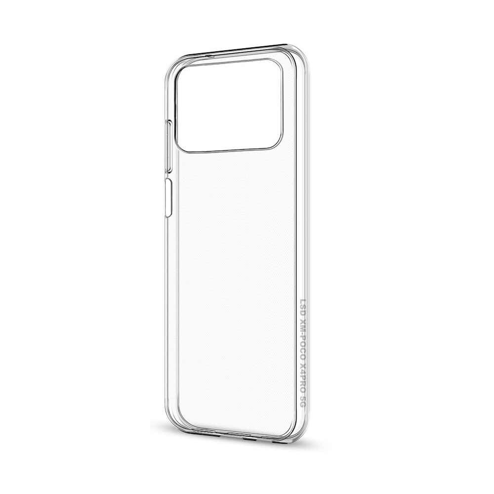 Чехол силикон для Xiaomi Poco X4 Pro прозрачный