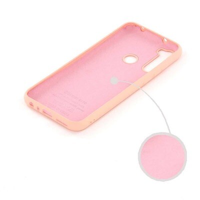 Чехол силиконовый Case для Xiaomi Note 8T розовый №30