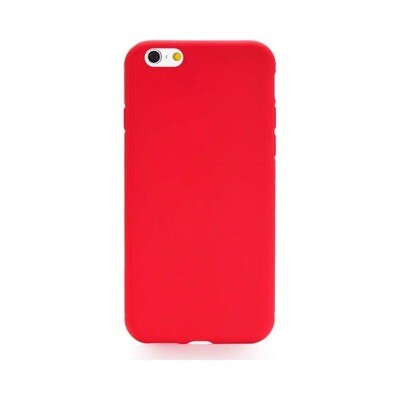 Чехол силиконовый Case для iPhone 6, 6s красный №4