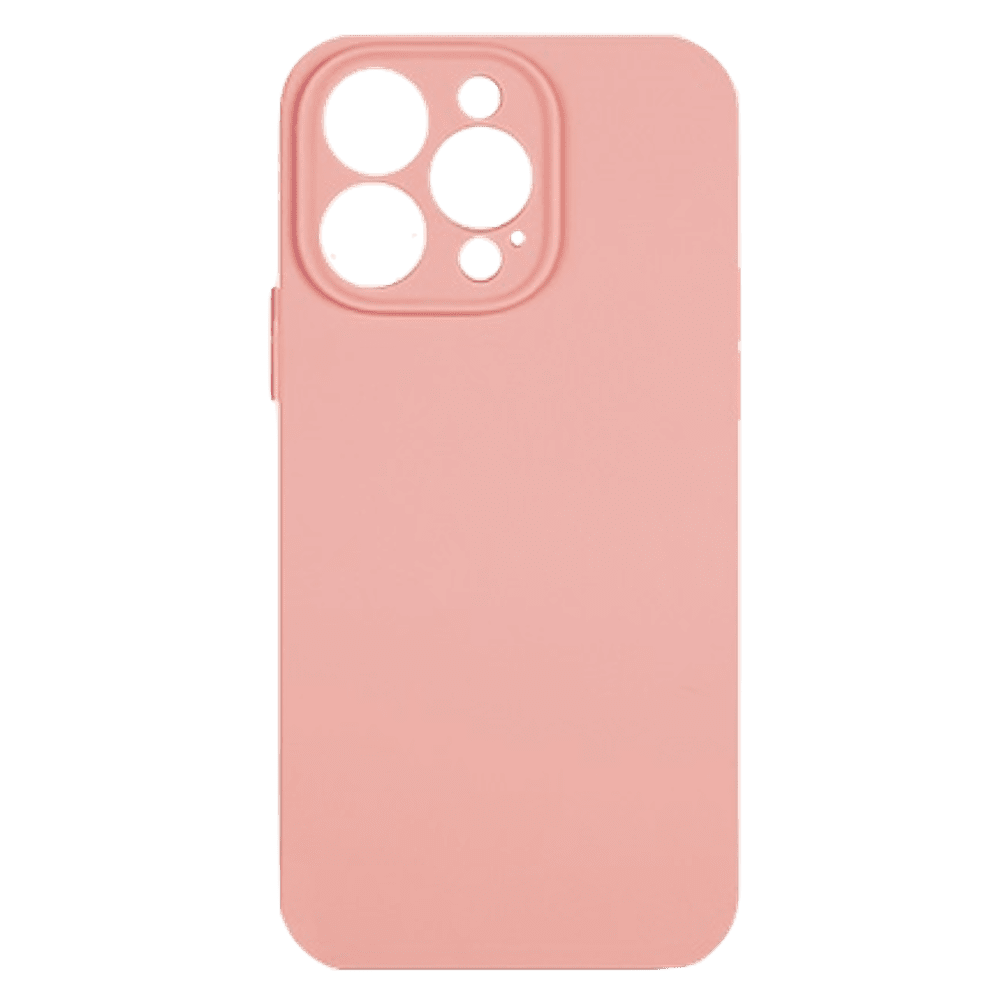 Чехол Silicone WS для iPhone 13 Pro розовый