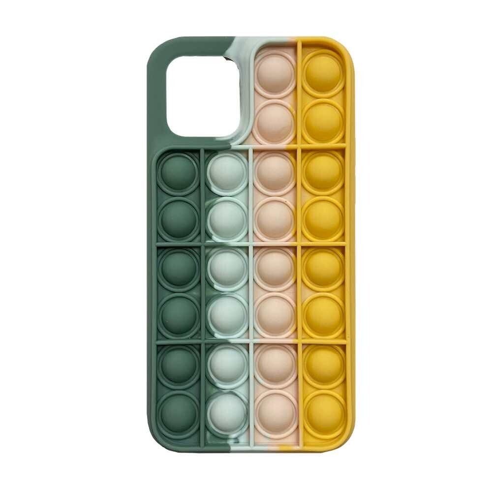 Чехол силикон Антистресс для iPhone 12 / 12Pro 6.1 (цвет №1)