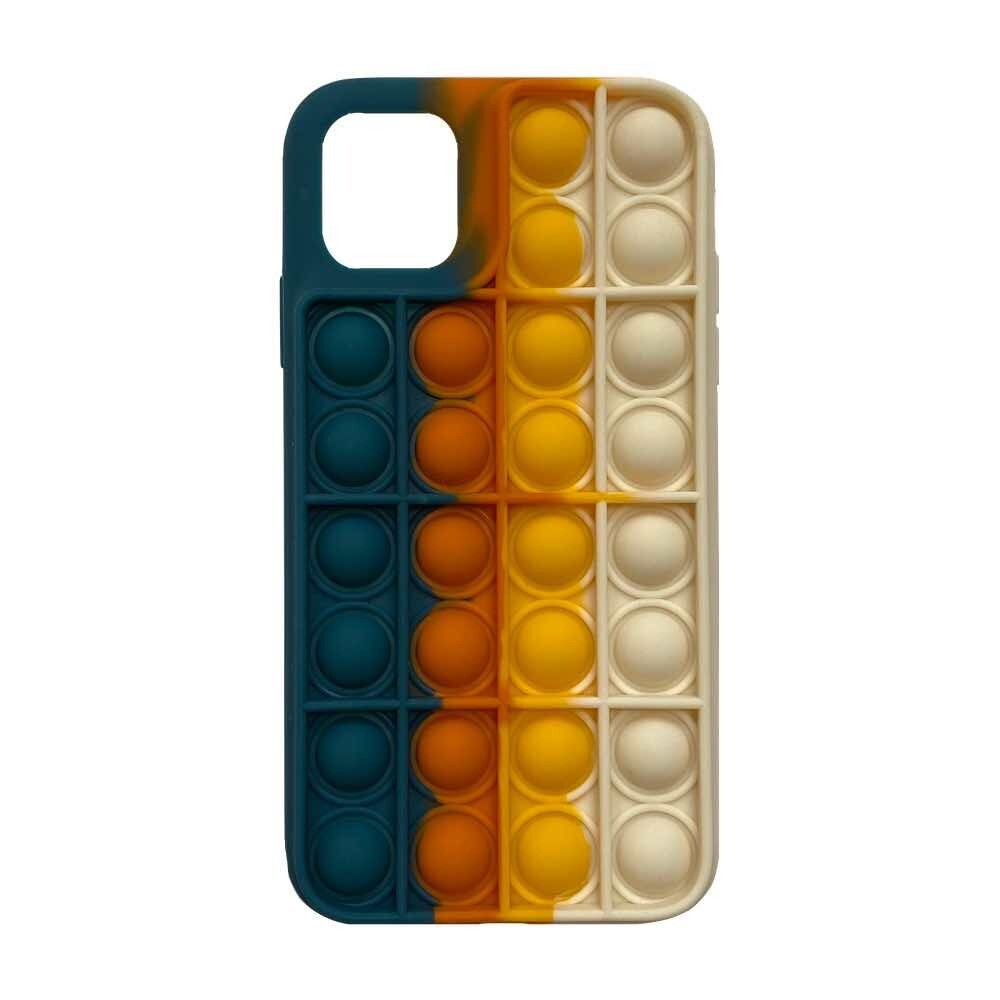 Чехол силикон Антистресс для iPhone 12 / 12Pro 6.1 (цвет №2)