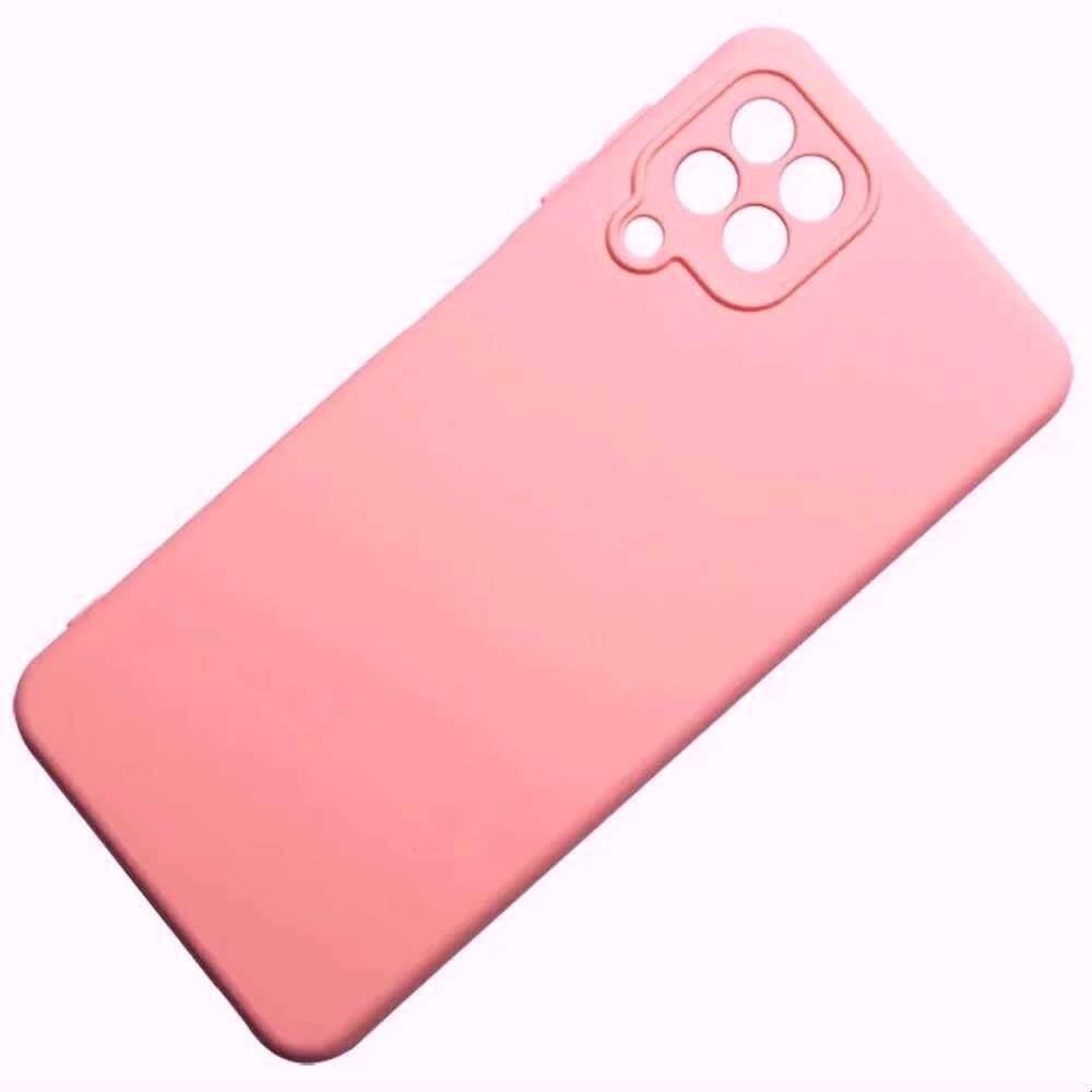 Чехол силиконовый Case для Samsung A22 розовый №19