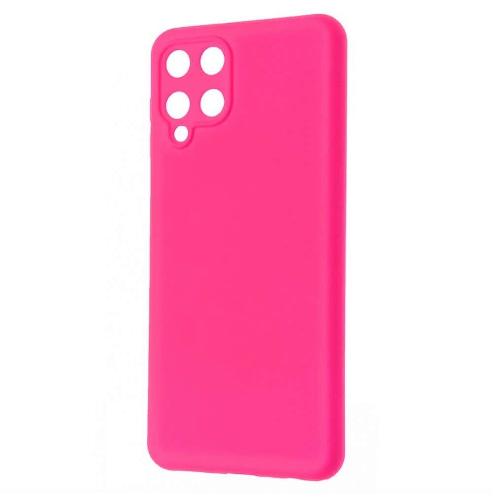 Чехол силиконовый Case для Samsung A22 розовый №33