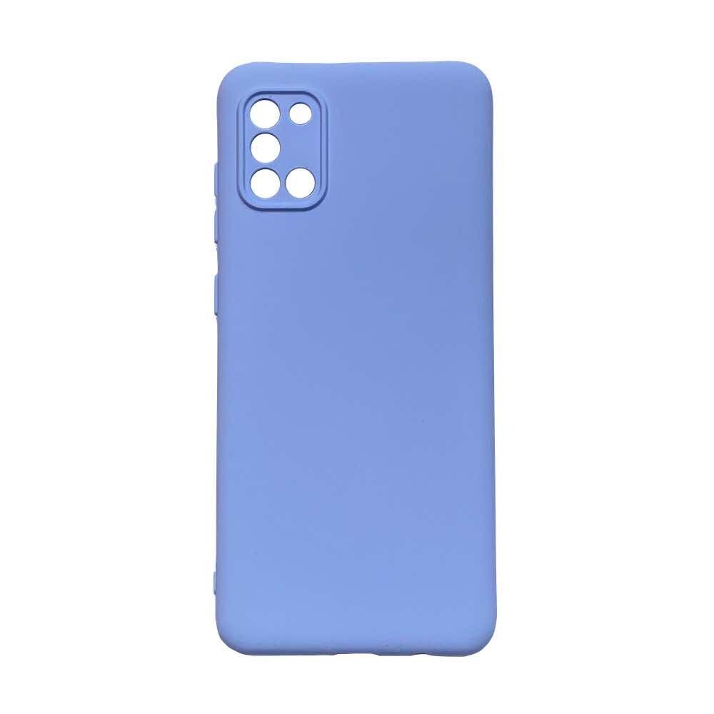 Чехол силиконовый Case для Samsung A31 сиреневый №42