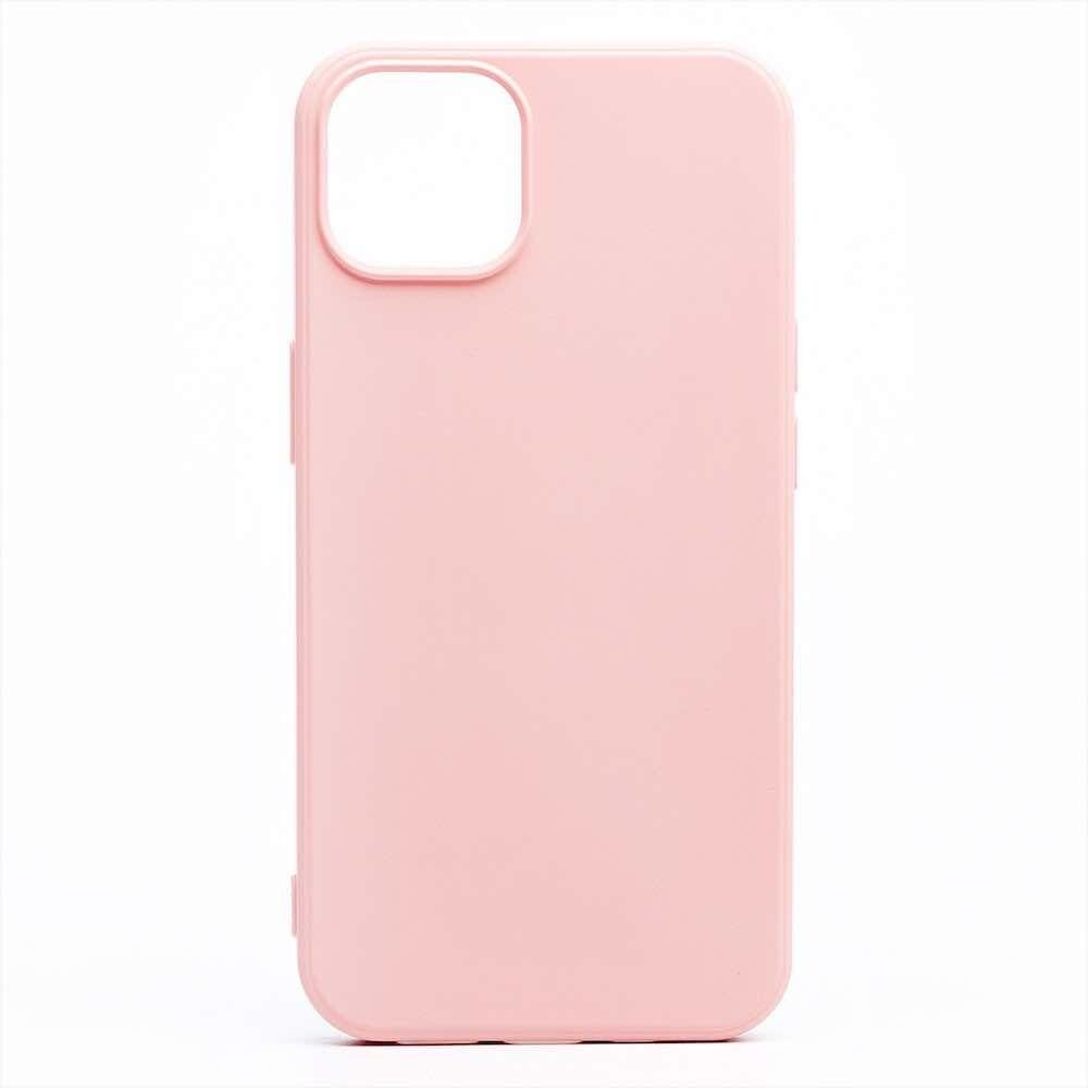 Чехол силиконовый Activ Original для iPhone 14 светло розовый