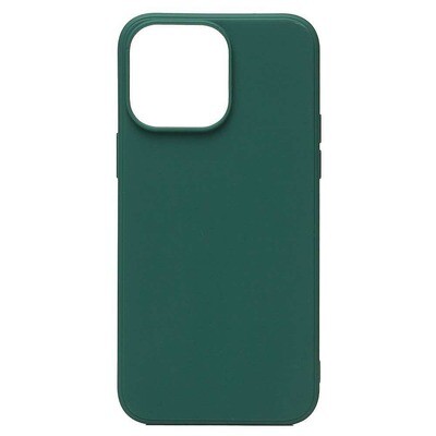 Чехол силиконовый Activ Original для iPhone 14 Pro Max темно зеленый