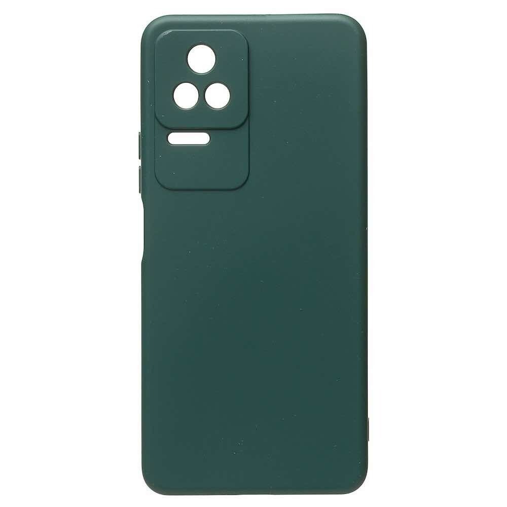 Чехол силиконовый Activ Original для Xiaomi Poco F4 темно зеленый