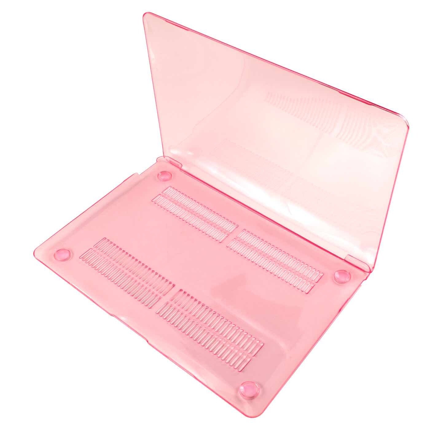 Накладка Barn & Hollis Crystal для Macbook Air 13 розовая (2018 - 2020 г.в.)
