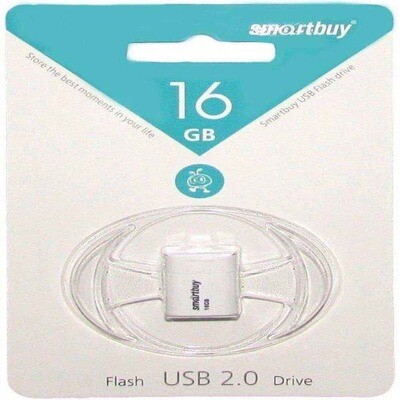 USB флеш накопитель Smartbuy Lara 16Gb 2.0 белый