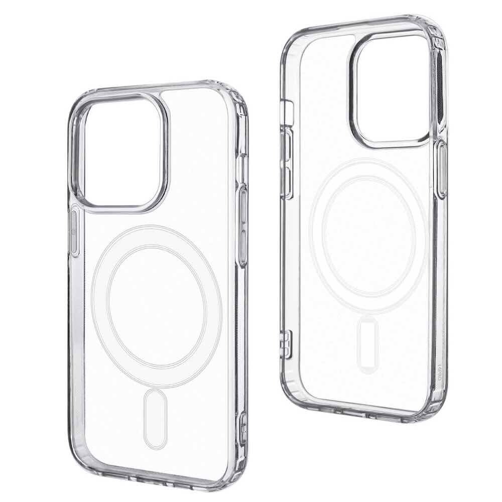Чехол пластик для MagSafe для iPhone 13 Pro прозрачный