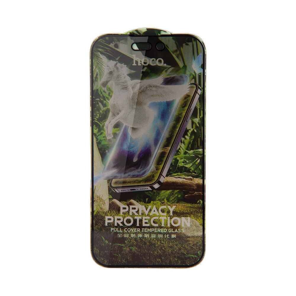 Защитное стекло Hoco G11 Анти шпион для iPhone 14 Pro