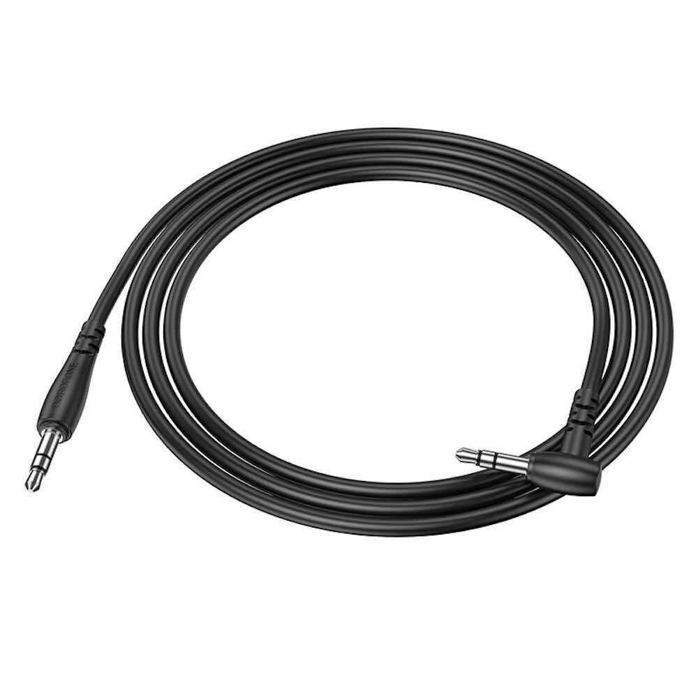 кабель AUX Borofone BL10 черный (П-П)