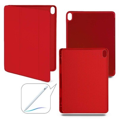 Защитный чехол для iPad 10 2022 - 10,9 + место под стилус красный