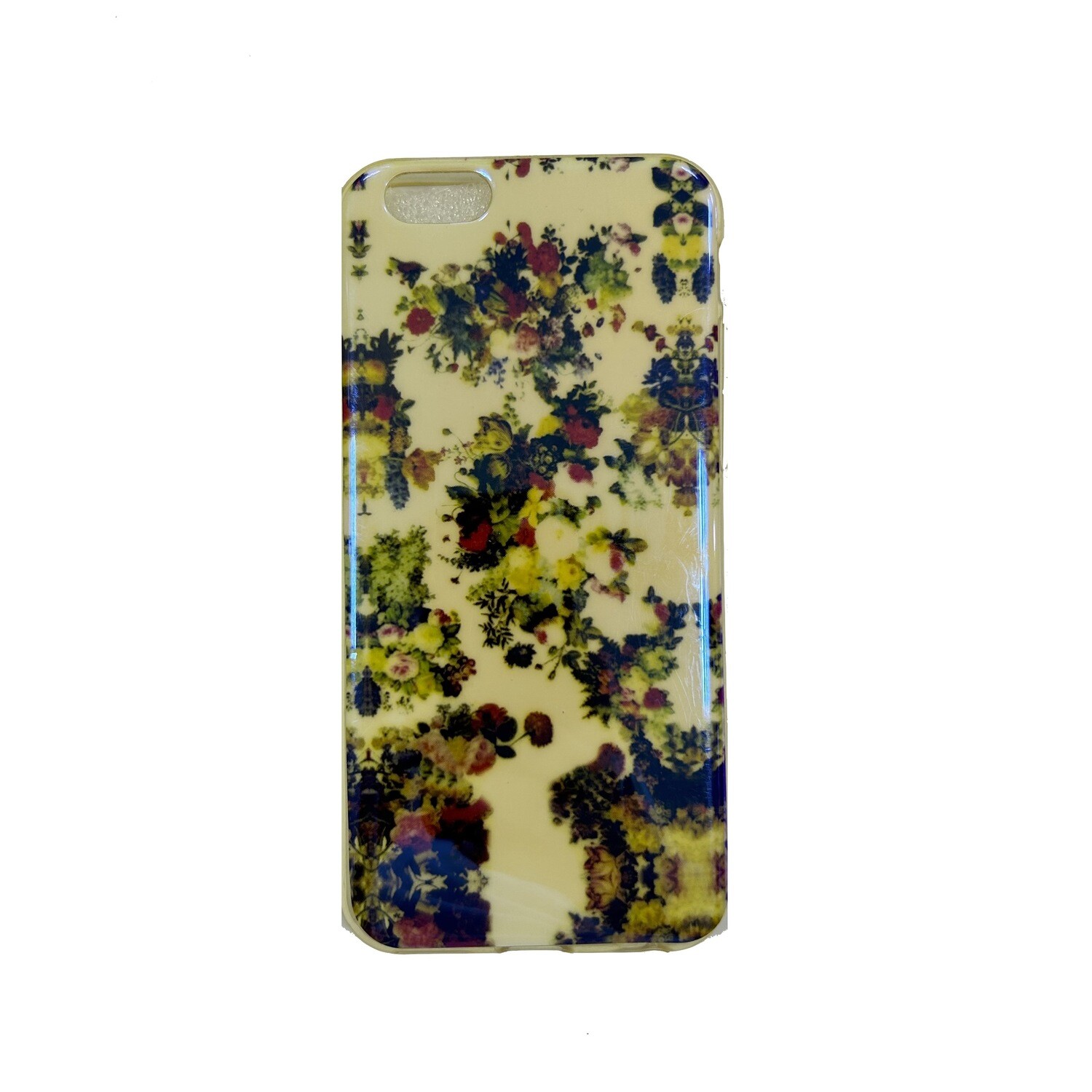Чехол силикон для IPhone 6 / 6s принт цветы