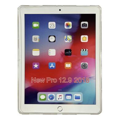 Защитный чехол силиконовый для iPad 12,9 2018 прозрачный