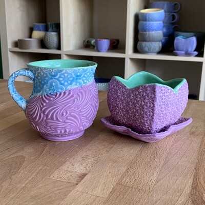 small square planters